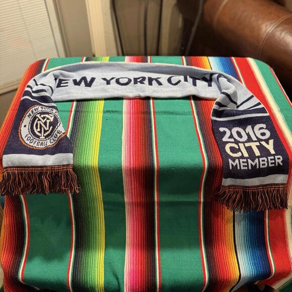 Other - Vintage 2016 Manchester City NY City Football/Soccer Member Scarf Size Medium